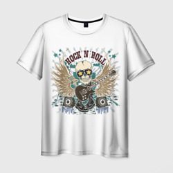 Rock'n'roll музыкант – Мужская футболка 3D с принтом купить со скидкой в -26%
