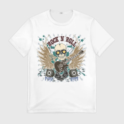 Мужская футболка 3D Rock'n'roll музыкант