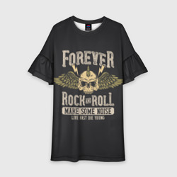 Детское платье 3D Forever rock and roll