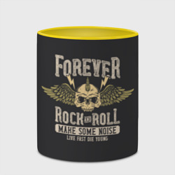 Кружка с полной запечаткой Forever rock and roll - фото 2