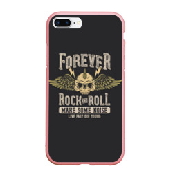 Чехол для iPhone 7Plus/8 Plus матовый Forever rock and roll