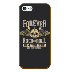 Чехол для iPhone 5/5S матовый Forever rock and roll