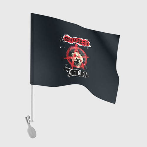 Флаг для автомобиля Anarchy punk