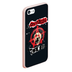 Чехол для iPhone 5/5S матовый Anarchy punk - фото 2