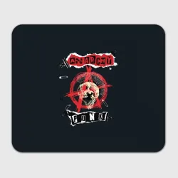 Прямоугольный коврик для мышки Anarchy punk