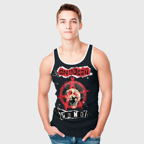 Мужская майка 3D Anarchy punk - фото 5