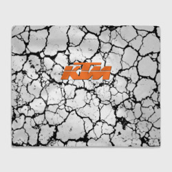 Плед 3D KTM grunge background