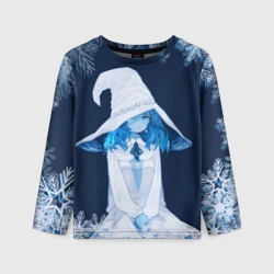 Детский лонгслив 3D Снежная Ранни