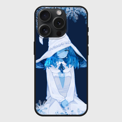 Чехол силиконовый для Apple iPhone 15 Pro матовый Снежная Ранни