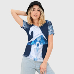 Женская футболка 3D Slim Снежная Ранни - фото 2