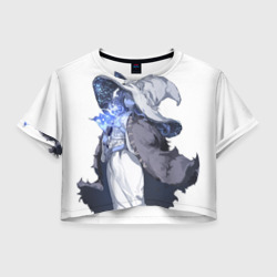 Женская футболка Crop-top 3D Незабываемая Ранни