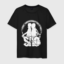 SAO арт – Мужская футболка хлопок с принтом купить со скидкой в -20%