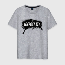 Бандана кизару тейп – Мужская футболка хлопок с принтом купить со скидкой в -20%