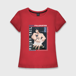 Женская футболка хлопок Slim Fairy Tail,  Грей Фуллбастер