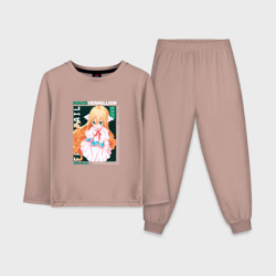 Детская пижама с лонгсливом хлопок Fairy Tail,  Мавис Вермиллион