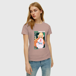 Женская футболка хлопок Fairy Tail,  Мавис Вермиллион - фото 2