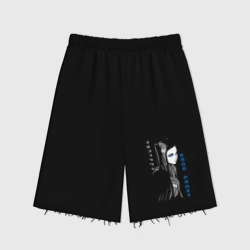 Женские шорты oversize футер хлопок Киберпанк Рил