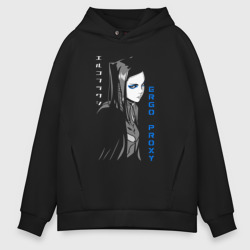 Мужское худи Oversize хлопок Киберпанк Рил