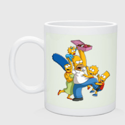 Кружка керамическая Simpsons donuts