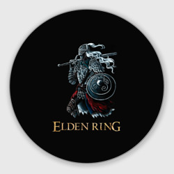 Круглый коврик для мышки Седовласый рыцарь Elden Ring