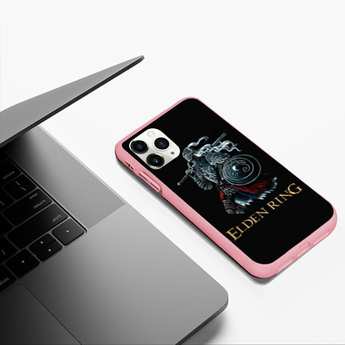 Чехол для iPhone 11 Pro Max матовый Седовласый рыцарь Elden Ring, цвет баблгам - фото 5