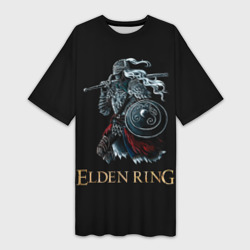 Платье-футболка 3D Седовласый рыцарь | Elden Ring
