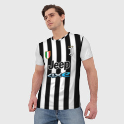 Мужская футболка 3D Влахович Ювентус Vlahovic Juventus - фото 2