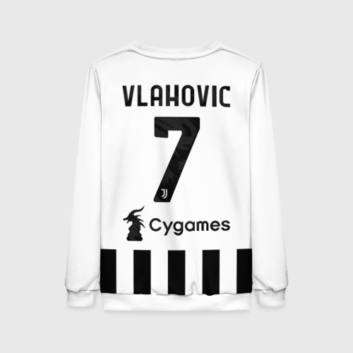 Женский свитшот 3D Влахович Ювентус Vlahovic Juventus, цвет 3D печать - фото 2