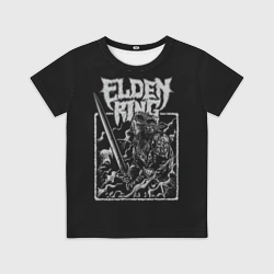 Детская футболка 3D Воин Elden Ring