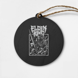 Деревянная игрушка круг Воин Elden Ring