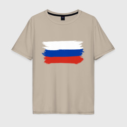 Мужская футболка хлопок Oversize Я-Россия