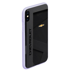 Чехол для iPhone XS Max матовый Chevrolet Шевроле Абстракция - фото 2