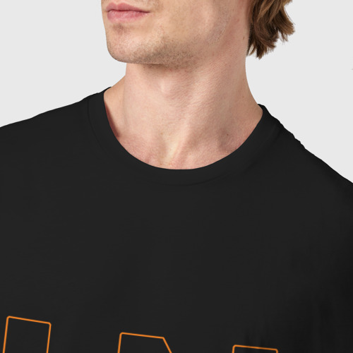 Мужская футболка хлопок Lando Norris Ландо Норрис, цвет черный - фото 6