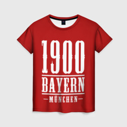 Женская футболка 3D Бавария Bayern Munchen