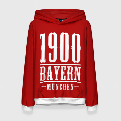 Женская толстовка 3D Бавария Bayern Munchen, цвет 3D печать