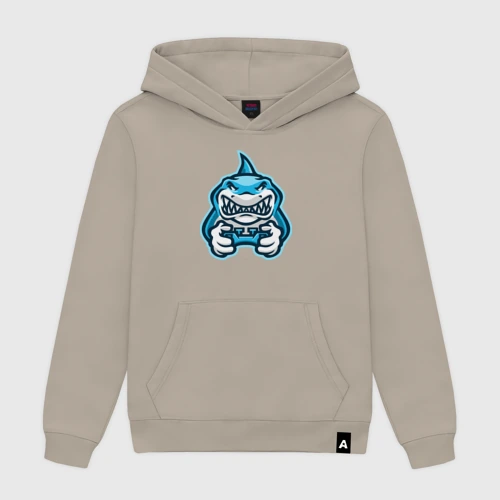 Мужская толстовка хлопок Shark player