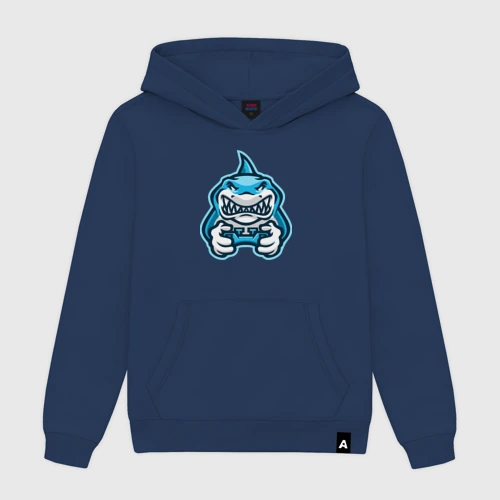 Мужская толстовка хлопок Shark player
