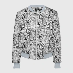 Женский бомбер 3D Аниме - ахегао