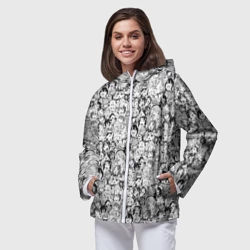 Женская ветровка 3D Аниме - ахегао - фото 2