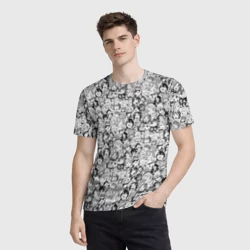 Мужская футболка 3D Аниме - ахегао - фото 2