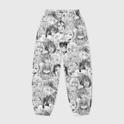 Женские джоггеры оверсайз 3D Ахегао ahegao аниме