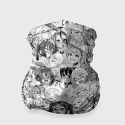 Бандана-труба 3D Ахегао ahegao аниме