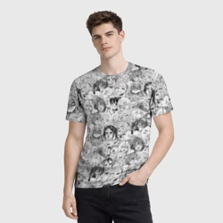 Мужская футболка 3D Ахегао ahegao аниме - фото 2