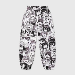 Женские джоггеры оверсайз 3D Ахегао ahegao