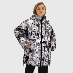 Женская зимняя куртка Oversize Ахегао ahegao - фото 2