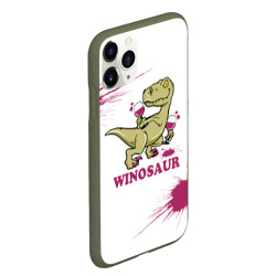 Чехол для iPhone 11 Pro Max матовый Винозавр Динозавр - фото 2