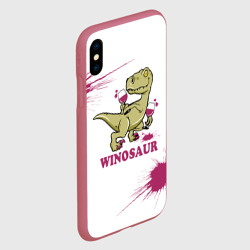 Чехол для iPhone XS Max матовый Винозавр Динозавр - фото 2