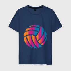 Мужская футболка хлопок Ball Volleyball