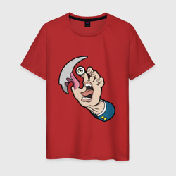 Кричащий Миги – Мужская футболка хлопок с принтом купить со скидкой в -20%