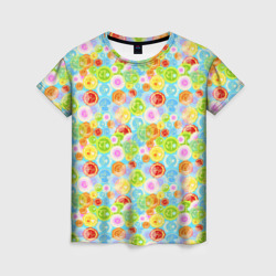 Чакры (символы) – Женская футболка 3D с принтом купить со скидкой в -23%